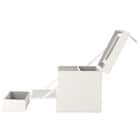 スクエアコスメボックス(ホワイト NH17) 9枚目画像