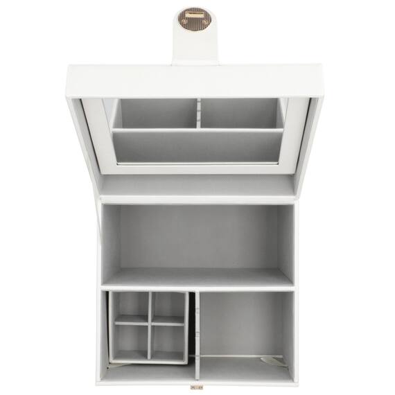 スクエアコスメボックス(ホワイト NH17) 10枚目画像