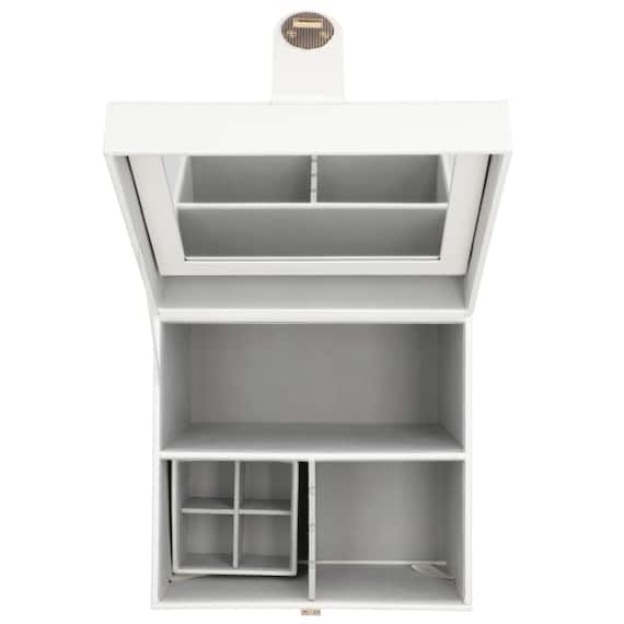 スクエアコスメボックス(ホワイト NH17) 10枚目画像