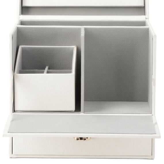 スクエアコスメボックス(ホワイト NH17) 11枚目画像