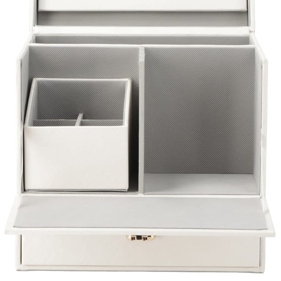 スクエアコスメボックス(ホワイト NH17) 11枚目画像