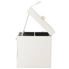 スクエアコスメボックス(ホワイト NH17) 13枚目画像