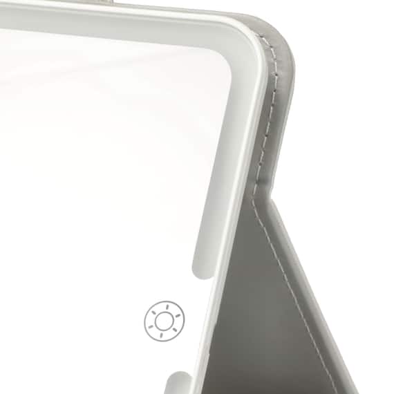 コスメボックス LEDライト付きミラー(NH31) 5枚目画像