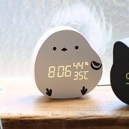 LEDデジタル置き時計 シマエナガ