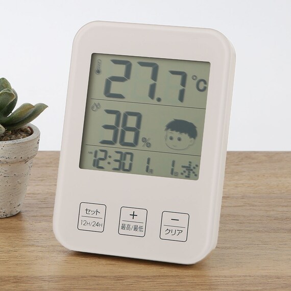 デジタル温湿度計(モカ EM722) 1枚目画像