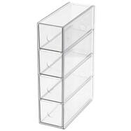 たてよこ置ける コスメケース(DE02) コスメ アクセサリーの収納に