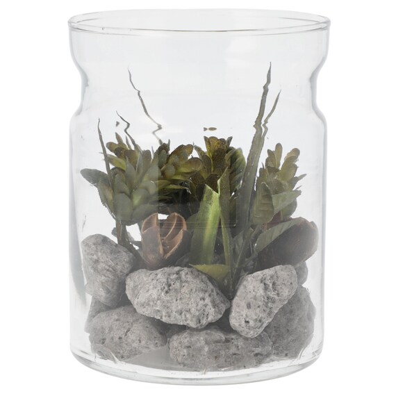 ガラスグリーンポット(シリンダーDT01) 1枚目画像