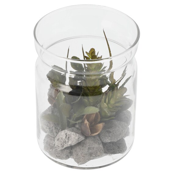 ガラスグリーンポット(シリンダーDT01) 2枚目画像