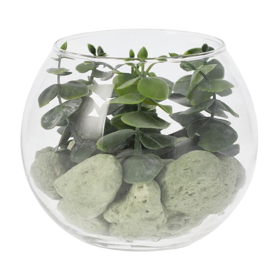 ガラスグリーンポット(ラウンドDT03) 3枚目画像