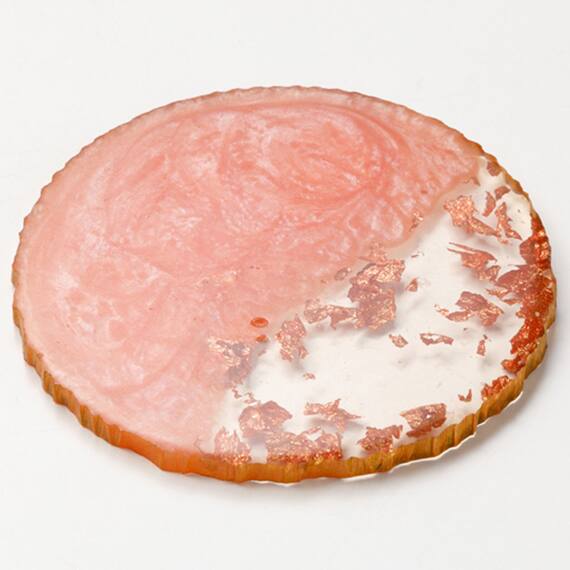 ラウンドコースター(HW03 レッド) 1枚目画像