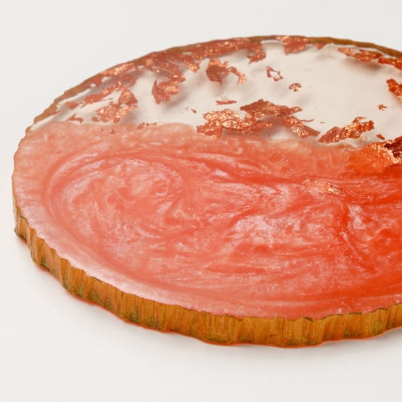 ラウンドコースター(HW03 レッド) 4枚目画像