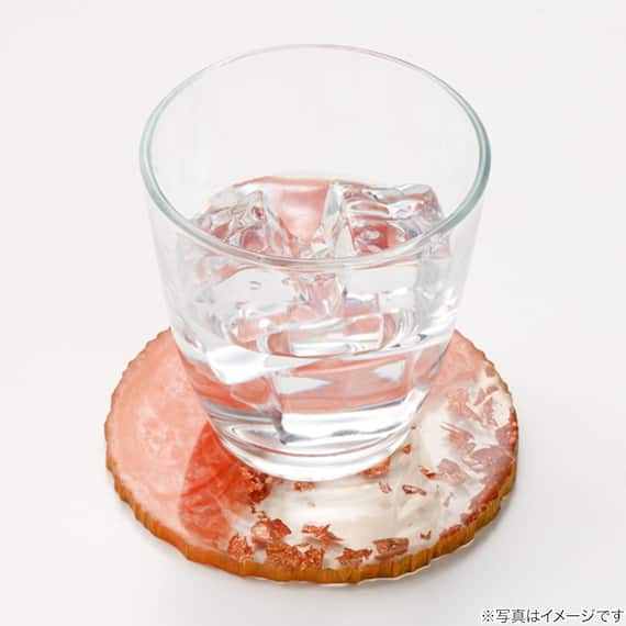 ラウンドコースター(HW03 レッド) 5枚目画像