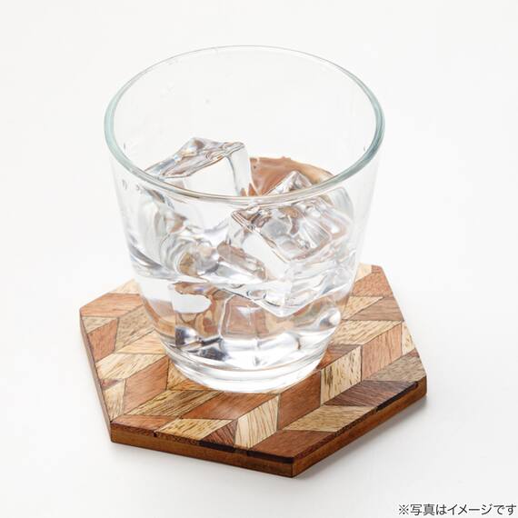 木製ヘキサンゴースター(HW05 ブラウン) 5枚目画像