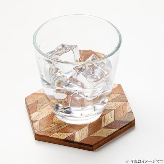 木製ヘキサンゴースター(HW05 ブラウン) 5枚目画像