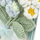 ニットフラワー(ブルー NT10) 8枚目画像