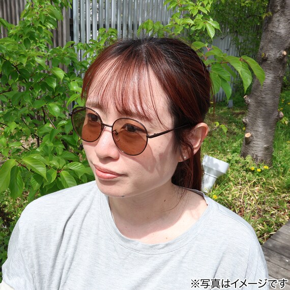 今の私にちょうどいいバランス 細フレームファッショングラス(#34) 2枚目画像