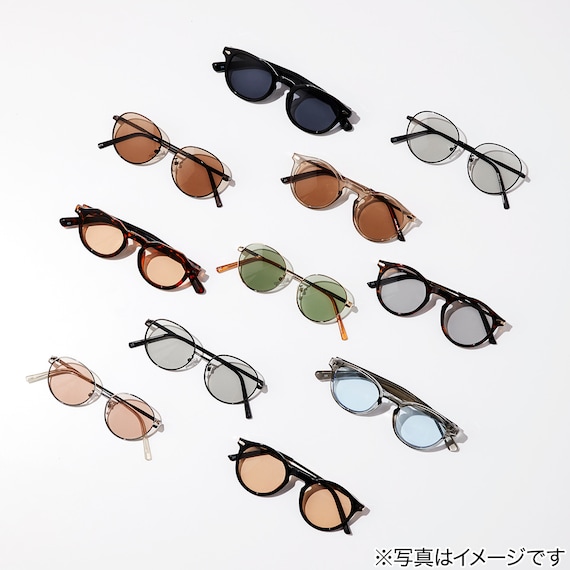 今の私にちょうどいいバランス 細フレームファッショングラス(#35) 4枚目画像