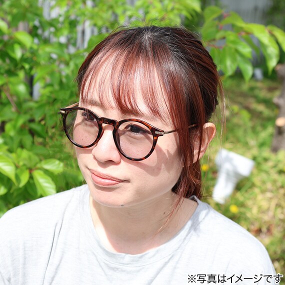 今の私にちょうどいいバランス 太フレームファッショングラス(#36) 3枚目画像