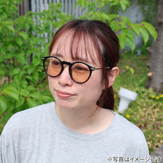 今の私にちょうどいいバランス 太フレームファッショングラス(#37) 2枚目画像