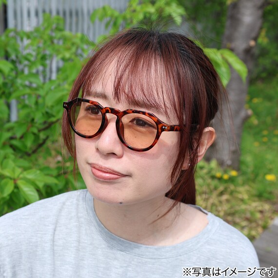 鼻にフィットするかけ心地 ファッショングラス(#40) 2枚目画像