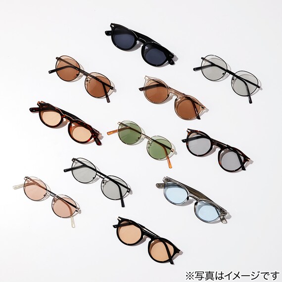 今の私にちょうどいいバランス 太フレームファッショングラス(#41) 3枚目画像