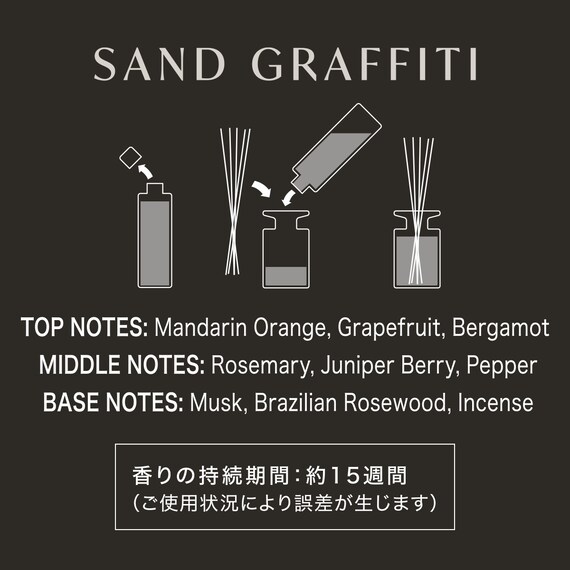 アロマディフューザー (GE2 ブラック 400ml) 2枚目画像