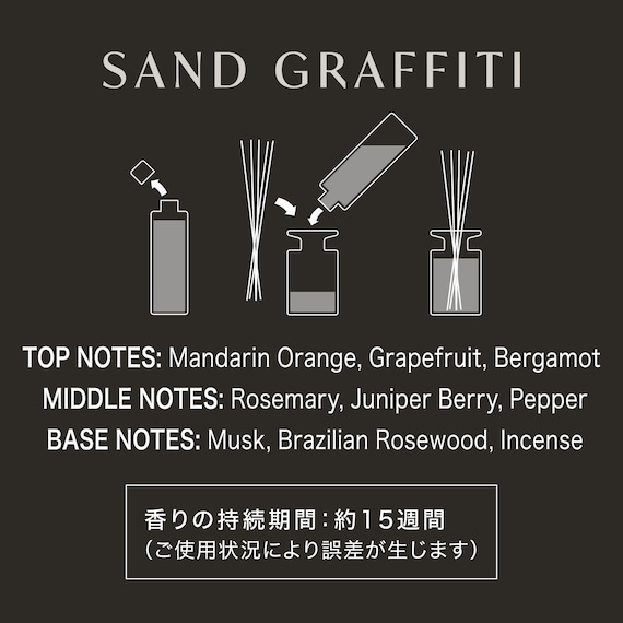 アロマディフューザー (GE2 ブラック 400ml) 2枚目画像