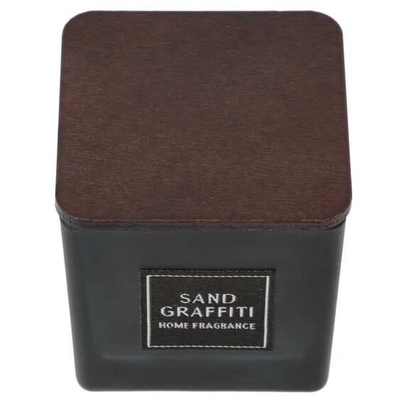 グラスキャンドル サンドグラフィティ(GE2 ブラック) 2枚目画像