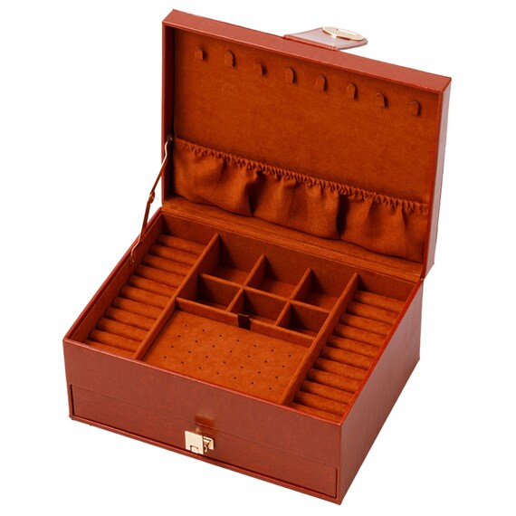 アクセサリーボックス (NH33 2段 ブラウン) 6枚目画像