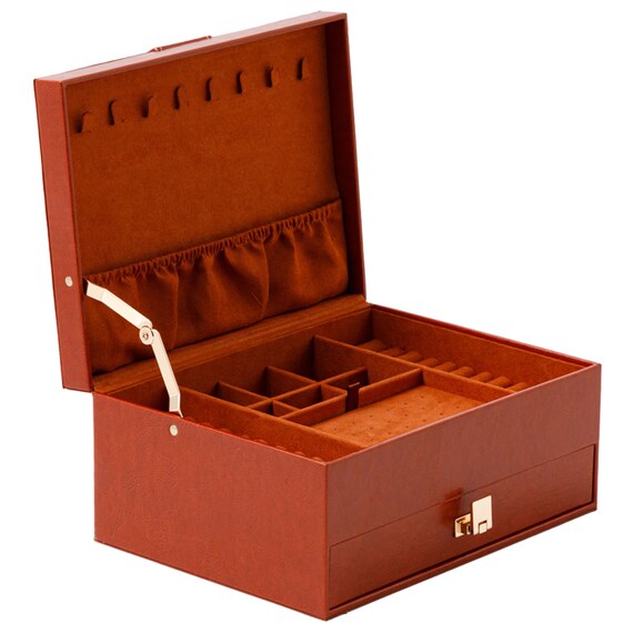 アクセサリーボックス (NH33 2段 ブラウン) 7枚目画像