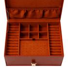 アクセサリーボックス (NH33 2段 ブラウン) 10枚目画像