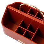 ハンドル付き コスメバスケット(ブラウン NH34) 9枚目画像