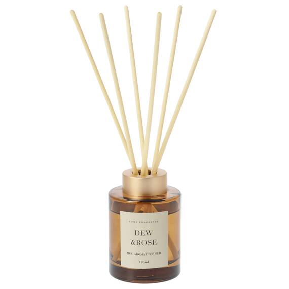 消臭剤配合アロマディフューザー(デュー＆ローズ 120ml) 2枚目画像