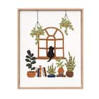 ウォールデコレーション(ネコ刺繍) 1枚目画像