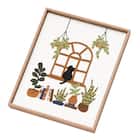 ウォールデコレーション(ネコ刺繍) 6枚目画像