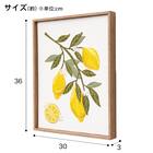 ウォールデコレーション(レモン刺繍) 3枚目画像