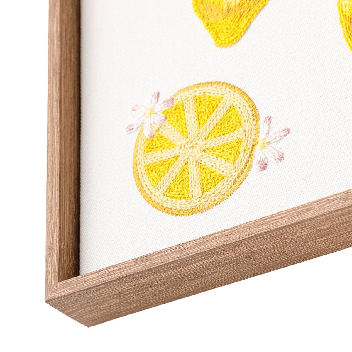 ウォールデコレーション(レモン刺繍) | ニトリネット【公式】 家具