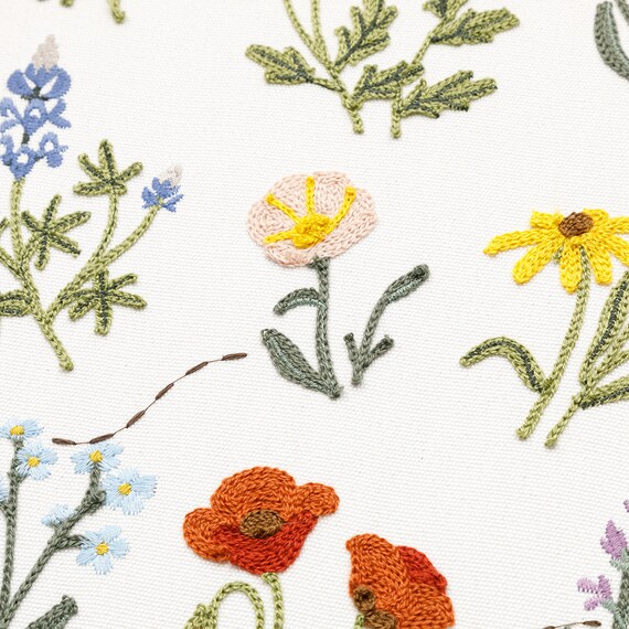 ウォールデコレーション(花刺繍) 11枚目画像