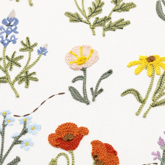 ウォールデコレーション(花刺繍) 11枚目画像