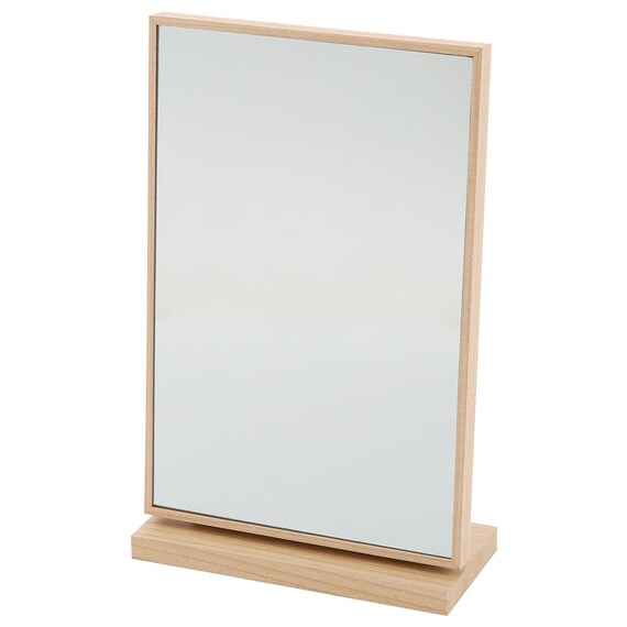 スリムフレーム 角度調整 卓上ミラー(FE20cm) 1枚目画像