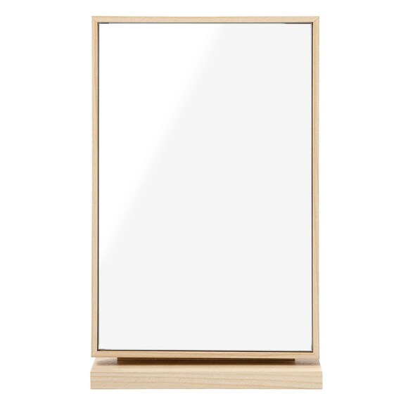 スリムフレーム 角度調整 卓上ミラー(FE20cm) 3枚目画像