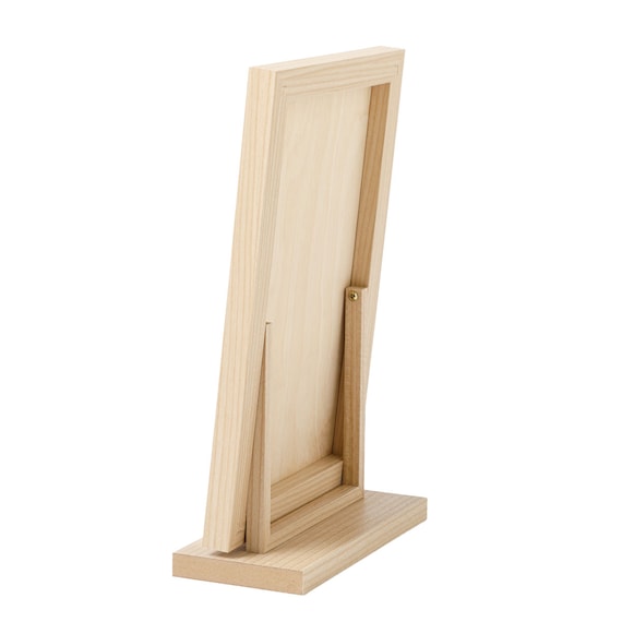 スリムフレーム 角度調整 卓上ミラー(FE20cm) 4枚目画像