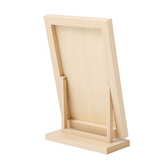 スリムフレーム 角度調整 卓上ミラー(FE20cm) 5枚目画像