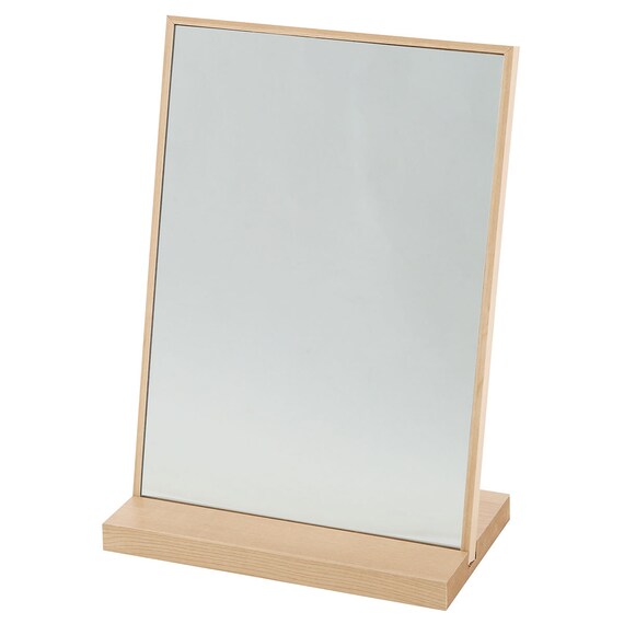 スリムフレーム タテヨコ置ける 卓上ミラー(FE22cm) 3枚目画像