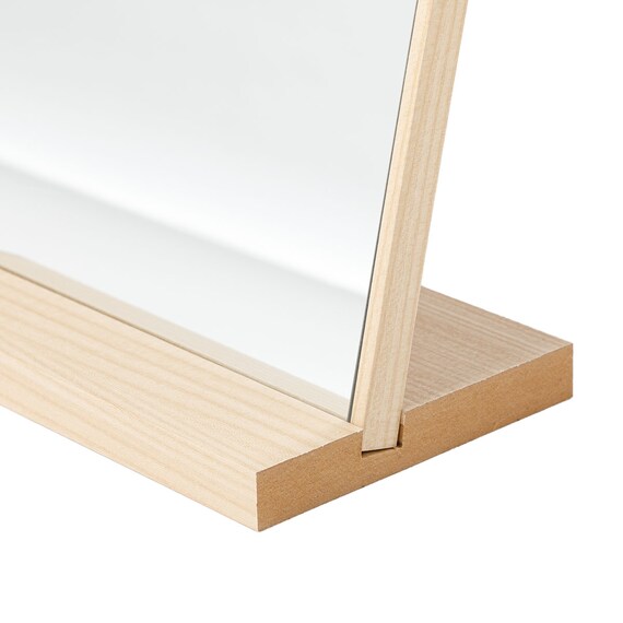 スリムフレーム タテヨコ置ける 卓上ミラー(FE22cm) 9枚目画像