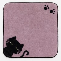 【デコホーム商品】ハンドタオル(デコネコPU IW24)