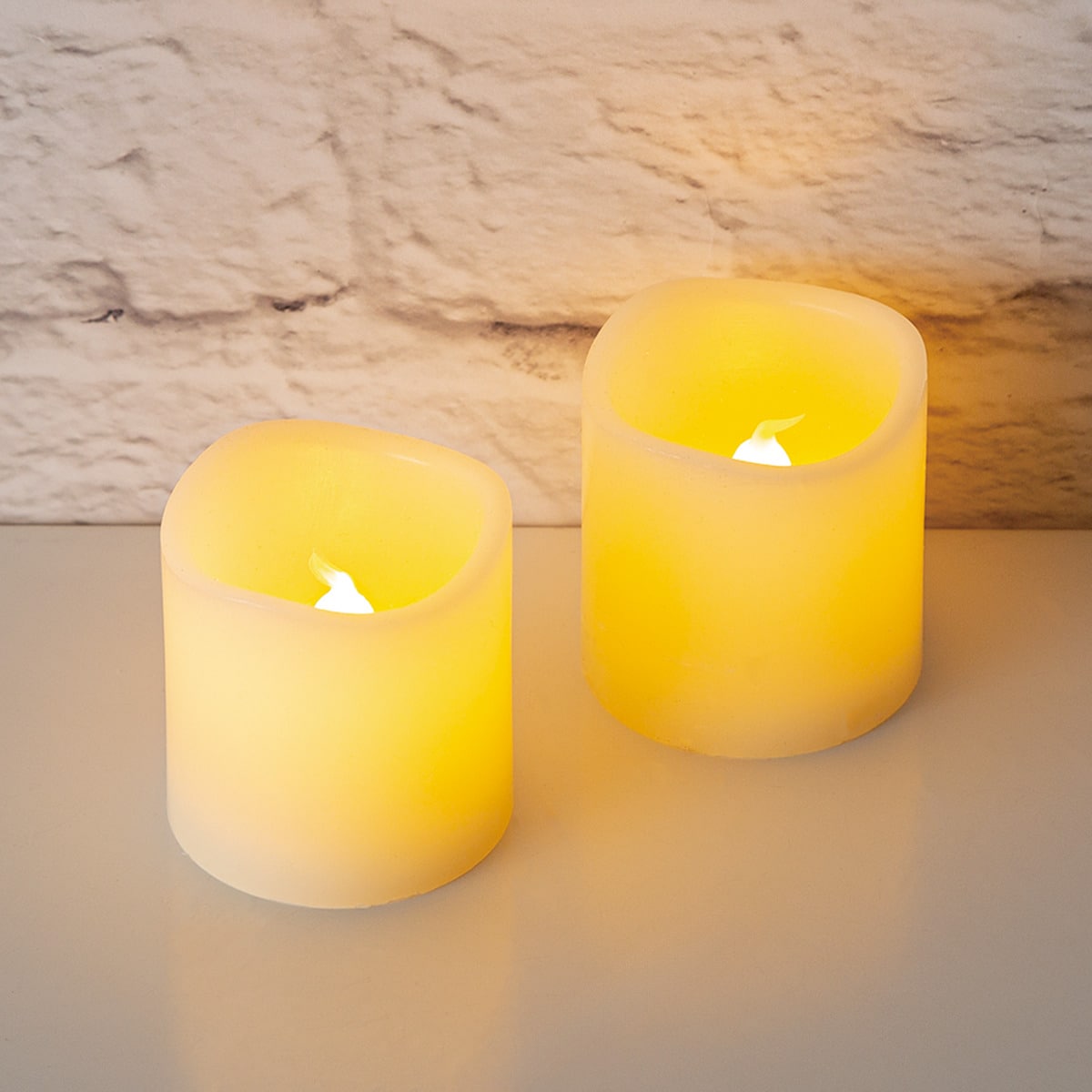 ニトリ　白　LEDキャンドル プレーンS m98470810173_1.jpg?1722393337