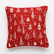 クッションカバー(クリスマスツリーズRE n4JW)