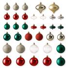 [180cm Red×Green] クリスマス ハーフツリーベルフォレ(GR)・オーナメント付きセット25 10枚目画像