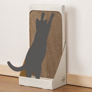 高さ調整できる 壁よせ爪とぎ